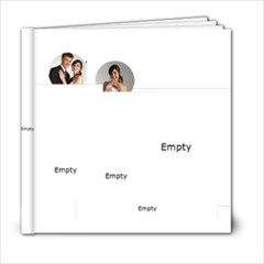 Wedding  gold Book - 6x6 Photo Book (20 pages)