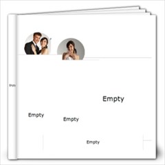 Wedding  gold Book - 12x12 Photo Book (20 pages)