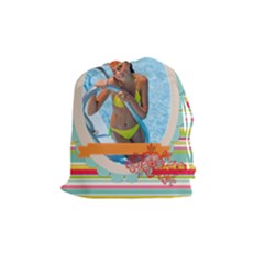 summer - Drawstring Pouch (Medium)