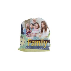family - Drawstring Pouch (Small)