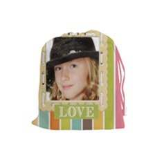 kids - Drawstring Pouch (Large) kids - Drawstring Pouch (Large)