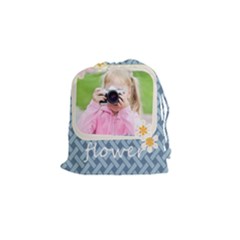flower - Drawstring Pouch (Small) flower - Drawstring Pouch (Small)