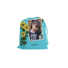 Drawstring Pouch (S): Flowers3 - Drawstring Pouch (Small) Drawstring Pouch (S): Flowers3 - Drawstring Pouch (Small)