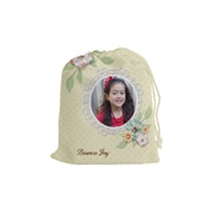 Drawstring Pouch (M): Sweet Memories2 - Drawstring Pouch (Medium)