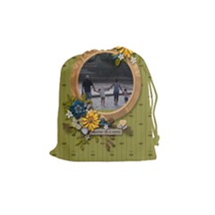 Drawstring Pouch (M): Together as a Family - Drawstring Pouch (Medium)