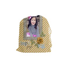 Drawstring Pouch (M): Simple Joys - Drawstring Pouch (Medium)