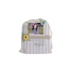 Drawstring Pouch (S) : Moments - Drawstring Pouch (Small) Drawstring Pouch (S) : Moments - Drawstring Pouch (Small)