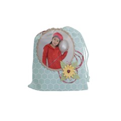 Drawstring Pouch (M): Moments3 - Drawstring Pouch (Medium)