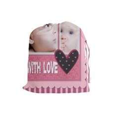 sweet love - Drawstring Pouch (Large)