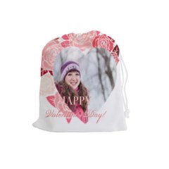 love - Drawstring Pouch (Large)