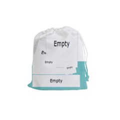 Drawstring Pouch (M): Live Laugh Love - Drawstring Pouch (Medium)