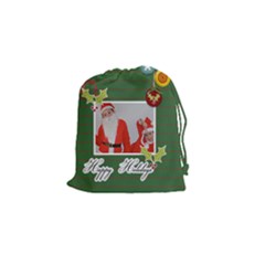 Drawstring Pouch (S) : Happy Holidays - Drawstring Pouch (Small) Drawstring Pouch (S) : Happy Holidays - Drawstring Pouch (Small)