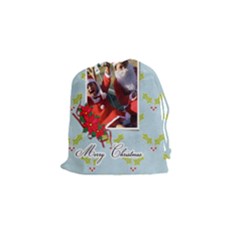 Drawstring Pouch (S) : Merry Christmas3 - Drawstring Pouch (Small) Drawstring Pouch (S) : Merry Christmas3 - Drawstring Pouch (Small)