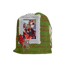Drawstring Pouch (L): Peace - Drawstring Pouch (Large) Drawstring Pouch (L): Peace - Drawstring Pouch (Large)