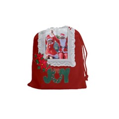 Drawstring Pouch (M): Joy - Drawstring Pouch (Medium) Drawstring Pouch (M): Joy - Drawstring Pouch (Medium)