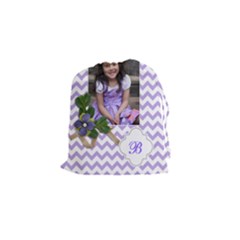 Drawstring Pouch (S) : Chevron Violet - Drawstring Pouch (Small) Drawstring Pouch (S) : Chevron Violet - Drawstring Pouch (Small)