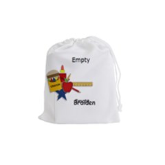 Drawstring Pouch (M): School Stuff2 - Drawstring Pouch (Medium)