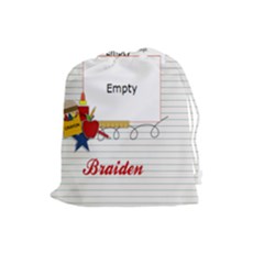 Drawstring Pouch (L): School Stuff4 - Drawstring Pouch (Large) Drawstring Pouch (L): School Stuff4 - Drawstring Pouch (Large)