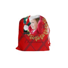 xmas - Drawstring Pouch (Medium)
