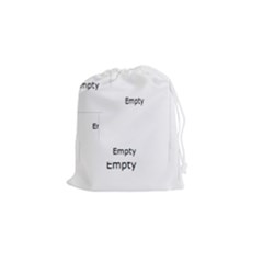 merry christmas - Drawstring Pouch (Small)