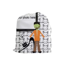 Happy Halloween 2 Drawstring Pouch L - Drawstring Pouch (Large) Happy Halloween 2 Drawstring Pouch L - Drawstring Pouch (Large)