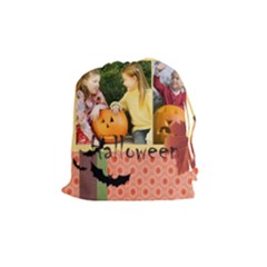 halloween - Drawstring Pouch (Medium)