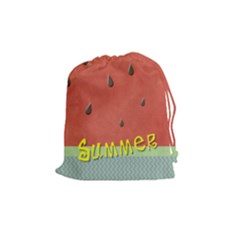 Watermelon - Drawstring Pouch (Medium)