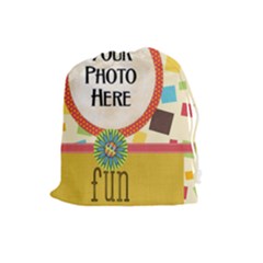 May I? Drawstring Pouch - Drawstring Pouch (Large) May I? Drawstring Pouch - Drawstring Pouch (Large)