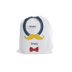 Drawstring Pouch (M): Little Man - Drawstring Pouch (Medium) Drawstring Pouch (M): Little Man - Drawstring Pouch (Medium)