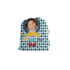 Drawstring Pouch (S) : Little Man - Drawstring Pouch (Small) Drawstring Pouch (S) : Little Man - Drawstring Pouch (Small)