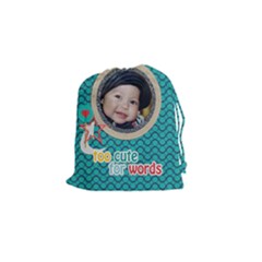 Drawstring Pouch (S) : Too Cute - Drawstring Pouch (Small) Drawstring Pouch (S) : Too Cute - Drawstring Pouch (Small)