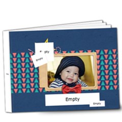 9x7 (DELUXE) Photobook: My Little Man - 9x7 Deluxe Photo Book (20 pages)