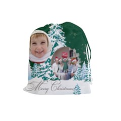 xmas - Drawstring Pouch (Large) xmas - Drawstring Pouch (Large)