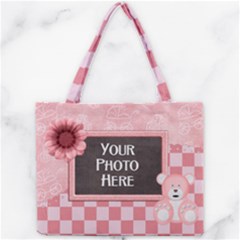 Watch Me Grow-Girl tiny tote - Mini Tote Bag