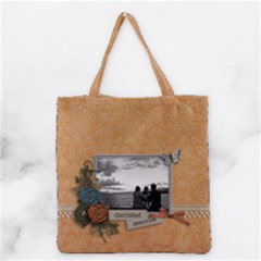 Grocery Tote Bag : Cherished Memories