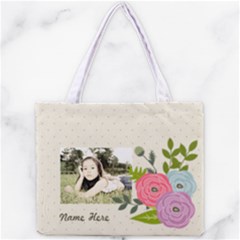 Tiny Tote Bag : Ranunculus Flowers - Mini Tote Bag