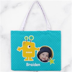 Tiny Tote Bag : Monster1 - Mini Tote Bag