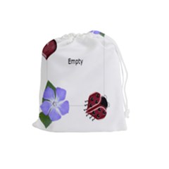 Ladybug Drawstring Pouch Large - Drawstring Pouch (Large)