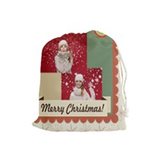 xmas - Drawstring Pouch (Large) xmas - Drawstring Pouch (Large)