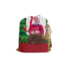 xmas - Drawstring Pouch (Medium)