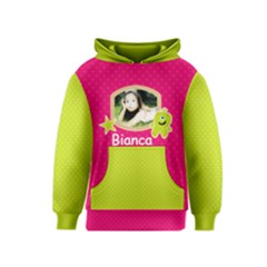 Kids Hoodie: Monsters2 Pink
