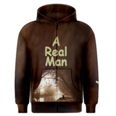 My Country Mens Zipper Hoodie