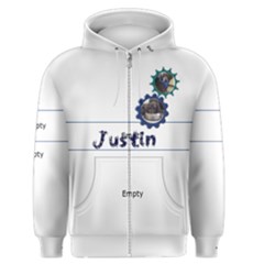 Stained Glass Mens Zipper Hoodie