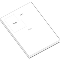 Hippo Blue Large - Large Memo Pads