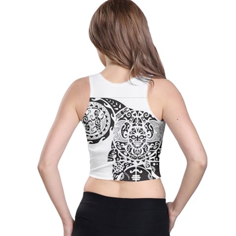 Racer Back Crop Top 