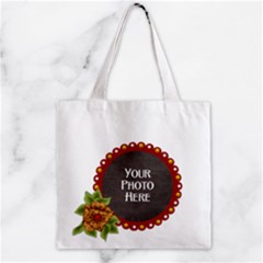 Tangerine Breeze Zipper Tote 1