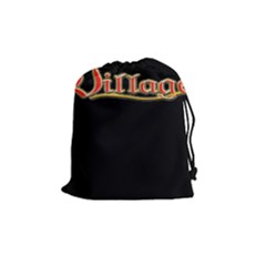 village black bag - Drawstring Pouch (Medium)