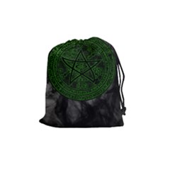 elder sign bag - Drawstring Pouch (Medium)