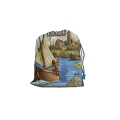 Village Port Small Deck Bag - Drawstring Pouch (Small)