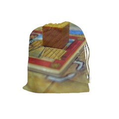 Tigris and Euphrates - Drawstring Pouch (Large)